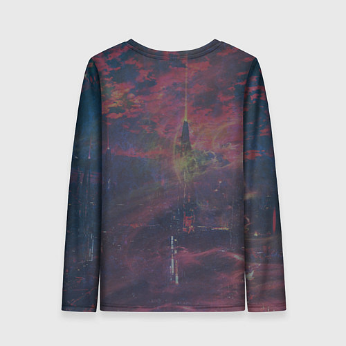 Женский лонгслив Мужчина в маске / 3D-принт – фото 2