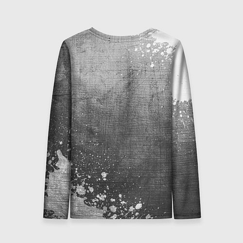 Женский лонгслив OneRepublic - grey gradient вертикально / 3D-принт – фото 2