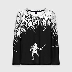 Женский лонгслив И один в поле воин