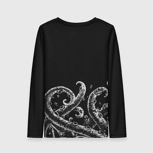 Женский лонгслив Космические щупальца / 3D-принт – фото 2
