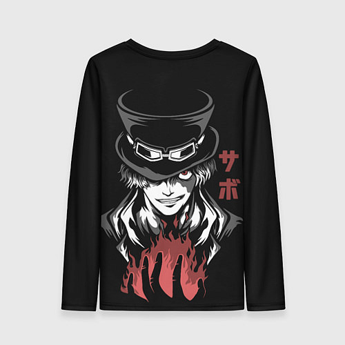 Женский лонгслив One Piece - Сабо / 3D-принт – фото 2