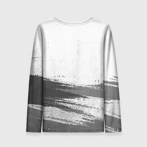 Женский лонгслив Hitman - white gradient посередине / 3D-принт – фото 2