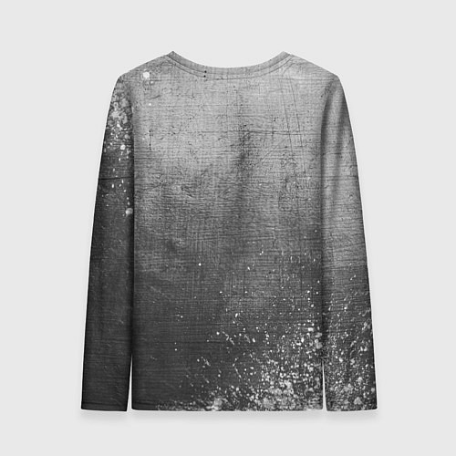 Женский лонгслив HIM - grey gradient / 3D-принт – фото 2