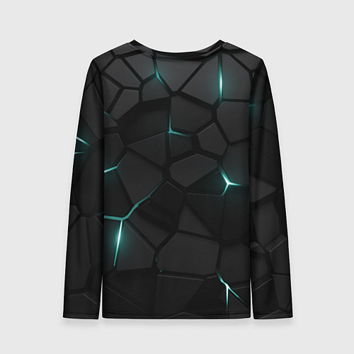 Женский лонгслив Анахайм Дакс - плиты с подсветкой / 3D-принт – фото 2
