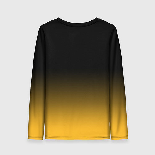 Женский лонгслив Бостон Брюинз - градиент / 3D-принт – фото 2