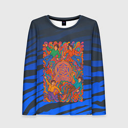 Женский лонгслив Astro психоделика