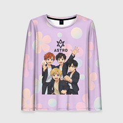 Женский лонгслив Astro anime
