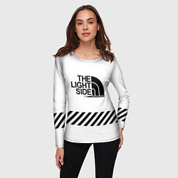 Лонгслив женский The light side, цвет: 3D-принт — фото 2