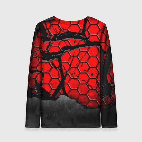 Женский лонгслив Билли Айлиш готический образ / 3D-принт – фото 2