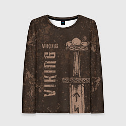 Женский лонгслив Меч викинга