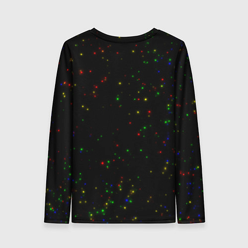 Женский лонгслив Sonic in space / 3D-принт – фото 2