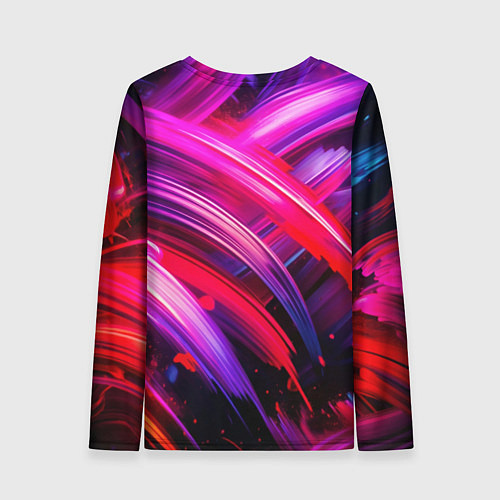 Женский лонгслив Bones в наушниках / 3D-принт – фото 2