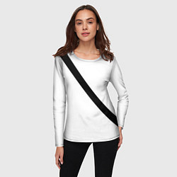 Лонгслив женский Ремень безопасности пассажирский, цвет: 3D-принт — фото 2