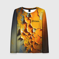 Лонгслив женский Peeling plaster - Milano, цвет: 3D-принт