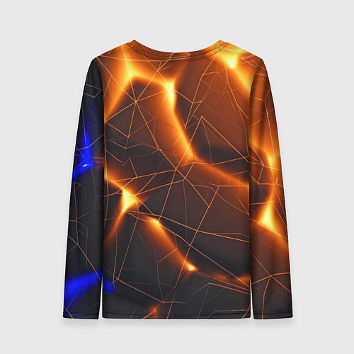 Женский лонгслив Bones лого в уличном стиле / 3D-принт – фото 2