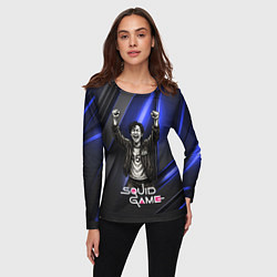 Лонгслив женский Победа игрока 456 Игра в кальмара, цвет: 3D-принт — фото 2