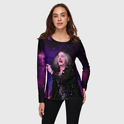 Лонгслив женский Бобби Либлинг - Рокер с выпученными глазами, цвет: 3D-принт — фото 2