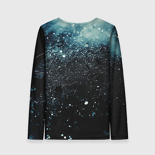 Женский лонгслив Lady Gaga ретро / 3D-принт – фото 2