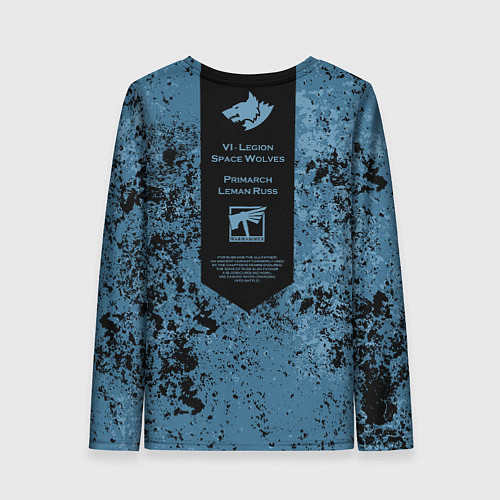 Женский лонгслив Примарис - Космические Волки / 3D-принт – фото 2