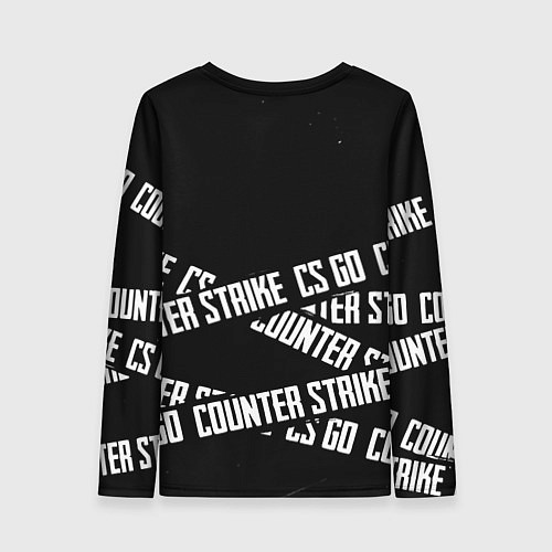 Женский лонгслив Doom x counter strike / 3D-принт – фото 2