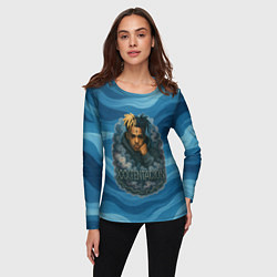 Лонгслив женский XXXTentacion в облаке, цвет: 3D-принт — фото 2