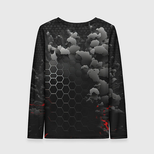 Женский лонгслив XXXTentacion со скрещенными руками / 3D-принт – фото 2