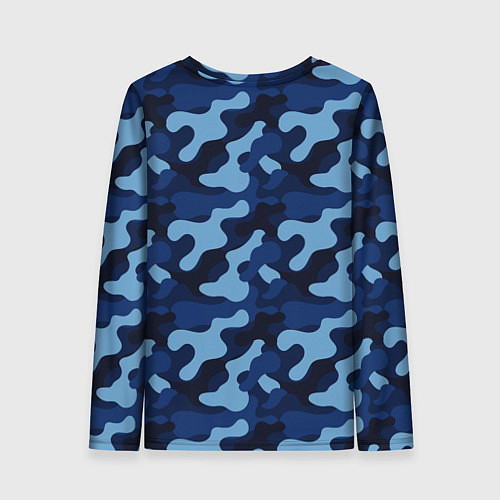 Женский лонгслив ВДВ элита войск - камуфляж / 3D-принт – фото 2