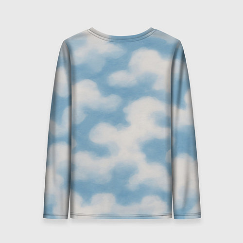 Женский лонгслив Небесный щит России ВДВ / 3D-принт – фото 2