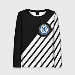 Лонгслив женский Chelsea geometry sport, цвет: 3D-принт