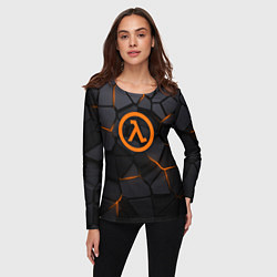 Лонгслив женский Half Life - armor, цвет: 3D-принт — фото 2