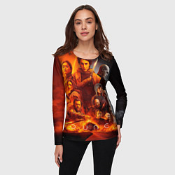 Лонгслив женский Главные герои Dune part two, цвет: 3D-принт — фото 2