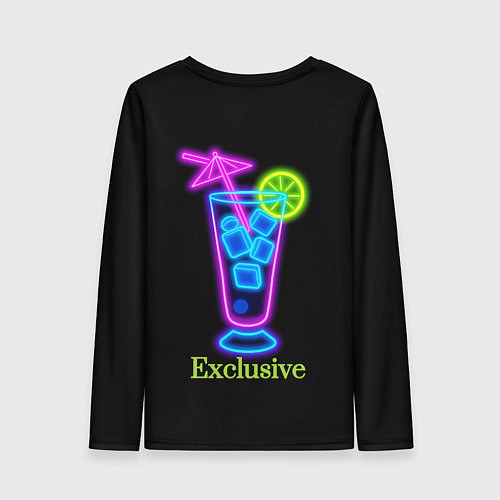 Женский лонгслив Exclusive / 3D-принт – фото 2