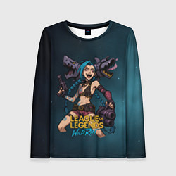 Женский лонгслив League of Legends Jinx