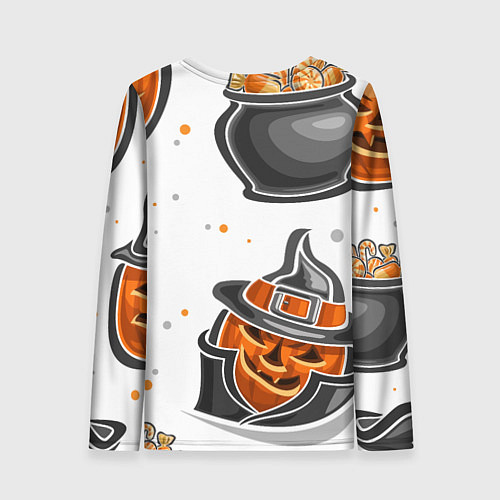 Женский лонгслив Candy halloween / 3D-принт – фото 2