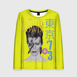 Женский лонгслив David Bowie 1973