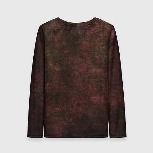 Женский лонгслив Школа волка Каэр Морхен на темном фоне / 3D-принт – фото 2