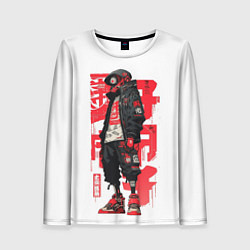 Женский лонгслив Bot raven