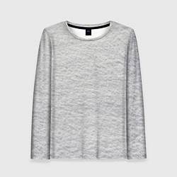 Лонгслив женский Снег сугробы, цвет: 3D-принт