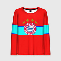 Женский лонгслив Бавария Мюнхен полосы линии