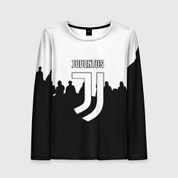 Лонгслив женский Ювентус команды, цвет: 3D-принт