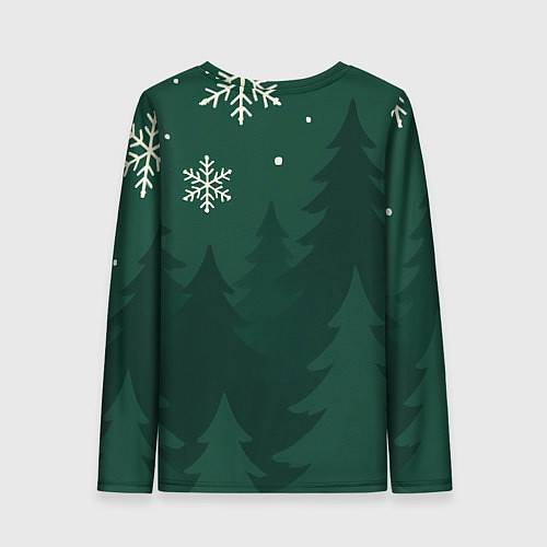 Женский лонгслив Счастья в 2026 году / 3D-принт – фото 2