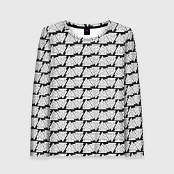 Лонгслив женский Символы валькнут как защитная кольчуга, цвет: 3D-принт