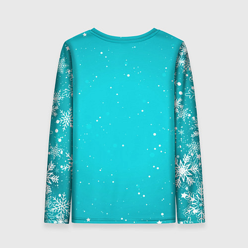 Женский лонгслив Голова лошадки / 3D-принт – фото 2