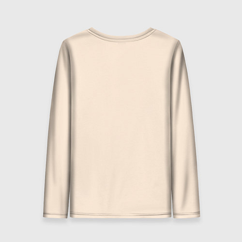 Женский лонгслив Уставший песик - ну и год / 3D-принт – фото 2