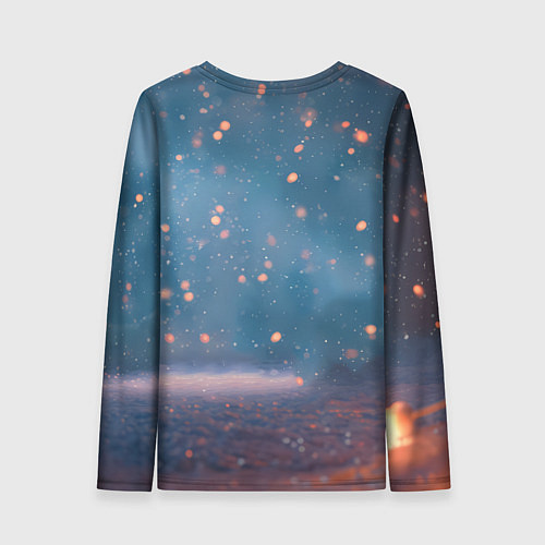 Женский лонгслив Игрушечная лошадка 2026 / 3D-принт – фото 2