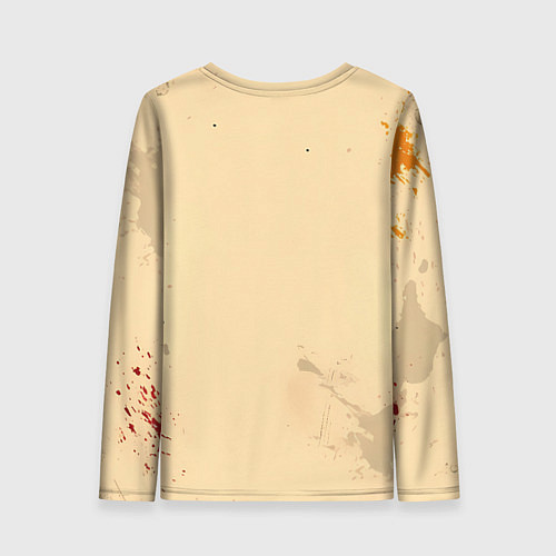 Женский лонгслив Задумчивая лошадь / 3D-принт – фото 2