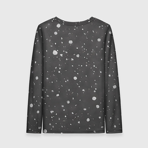 Женский лонгслив Отмечаю как нонь - Новый год / 3D-принт – фото 2