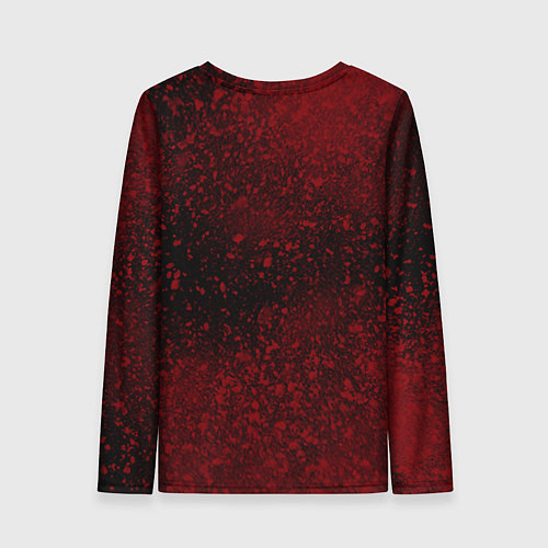 Женский лонгслив BFMV: Red Skull / 3D-принт – фото 2