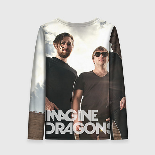 Женский лонгслив Imagine Dragons / 3D-принт – фото 2