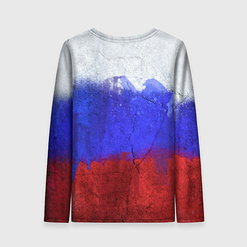 Женский лонгслив Русский медведь / 3D-принт – фото 2